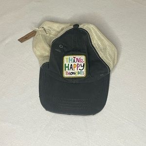 New Think Happy Thoughts Hat by Natural Life